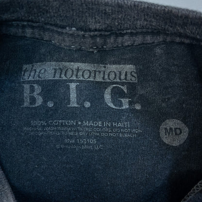 [メンズS] 00年代 B.I.G Tシャツ ラップT ビギー