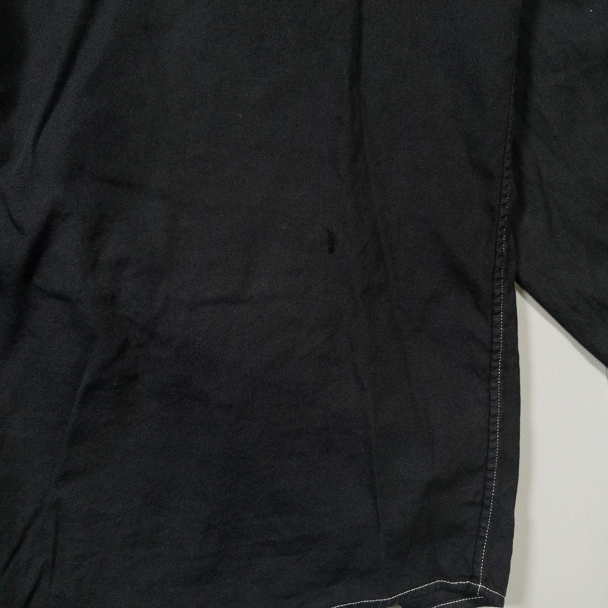 [メンズ3XL] 90〜00年代 Ralph Lauren/ラルフローレン 長袖シャツ YARMOUTH 黒染め
