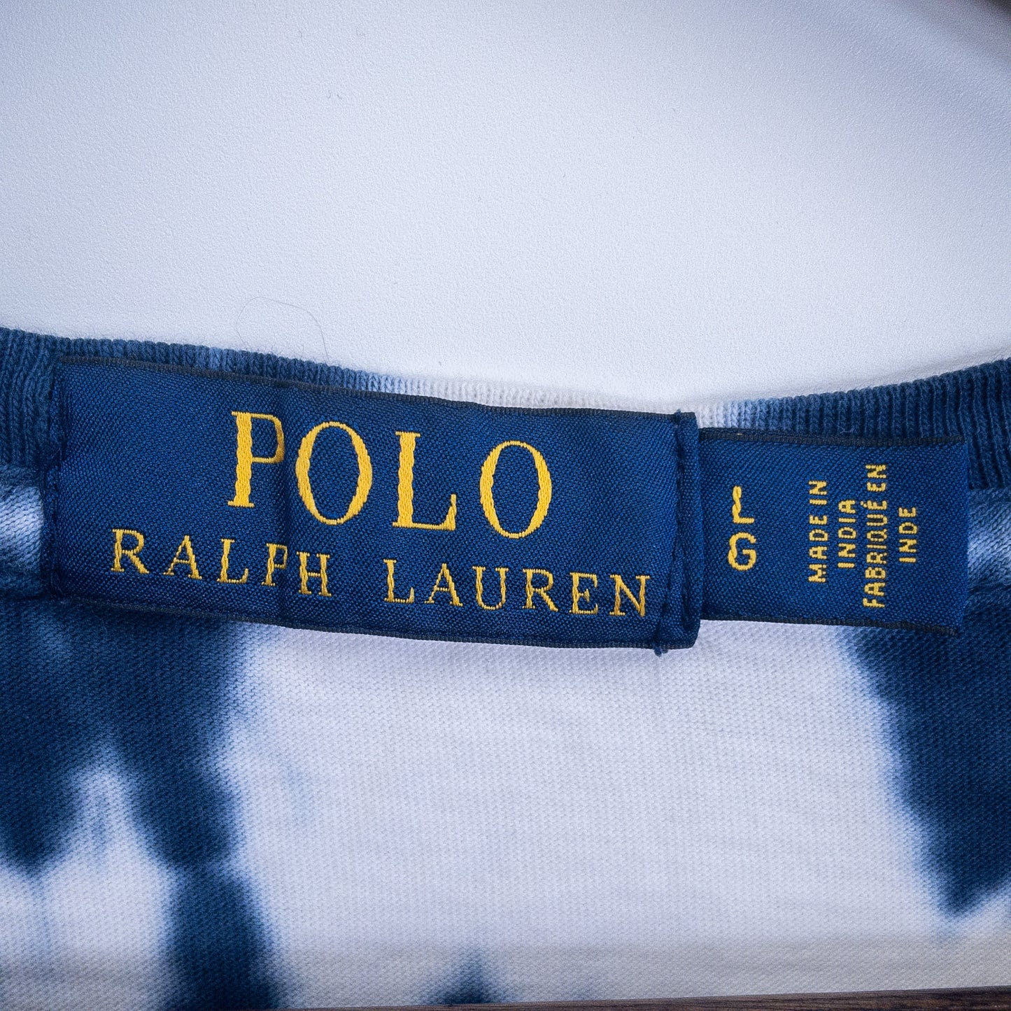 [メンズL] 00年代 Polo Ralph Lauren/ポロラルフローレン Tシャツ タイダイ柄