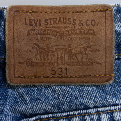 [メンズW33] 80〜90年代 Levi's/リーバイス デニム ジーンズ 531 ケミカルウォッシュ