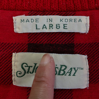 [メンズL] 90年代 ST.JOHN'S BAY/セントジョンズベイ 中綿ベスト
