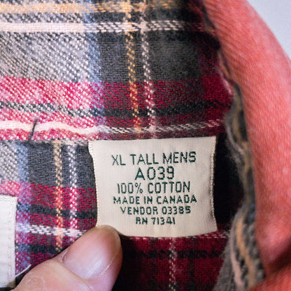 [メンズXXL] 90年代 L.L.Bean/エルエルビーン 長袖シャツ ハリケーンシャツ