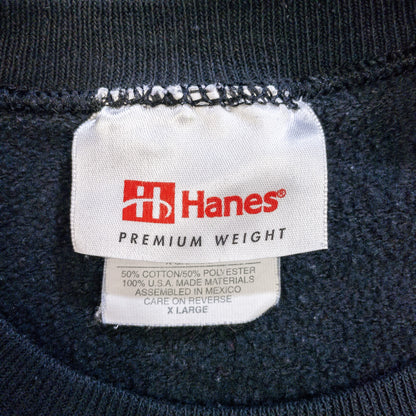[メンズXL] 90年代 Hanes/ヘインズ スウェット トレーナー 無地 ブランクスウェット
