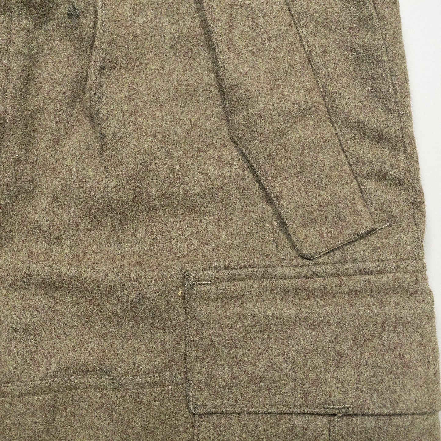 [メンズW30] 60年代 西ドイツ軍 ウールカーゴパンツ