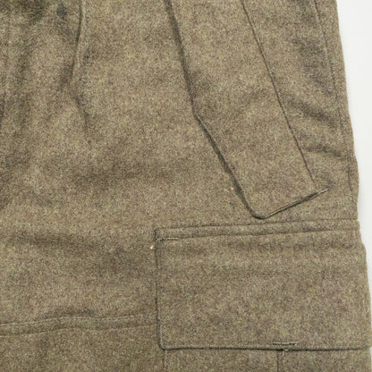 [メンズW30] 60年代 西ドイツ軍 ウールカーゴパンツ
