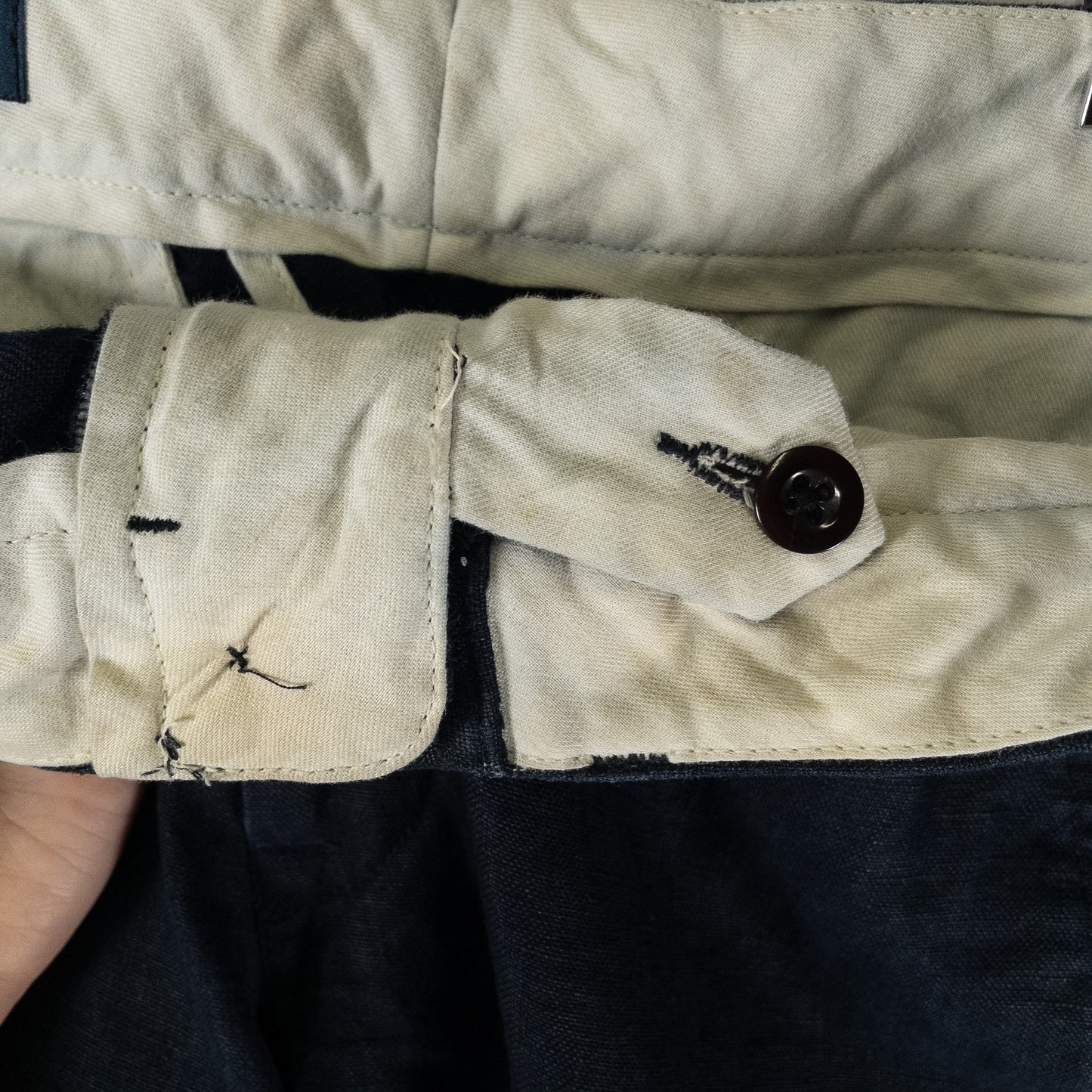 [メンズW29] 90〜00年代 Polo by Ralph Lauren/ポロバイラルフローレン スラックス SMITH PANT リネン