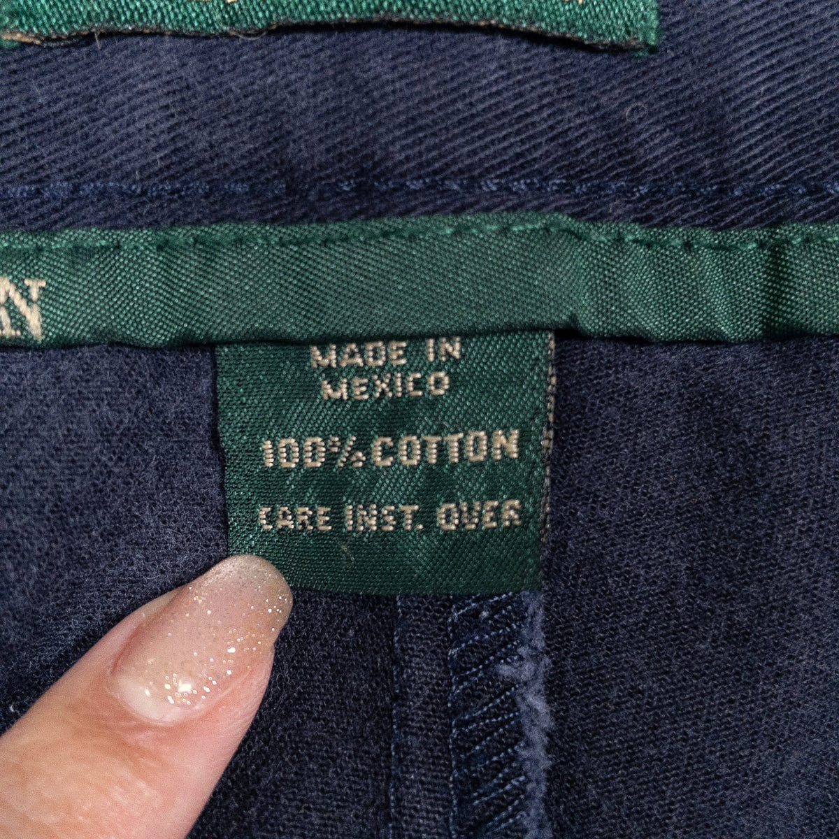[メンズW35] 90〜00年代 LAUREN RALPH LAUREN/ローレンラルフローレン チノパン ツータック