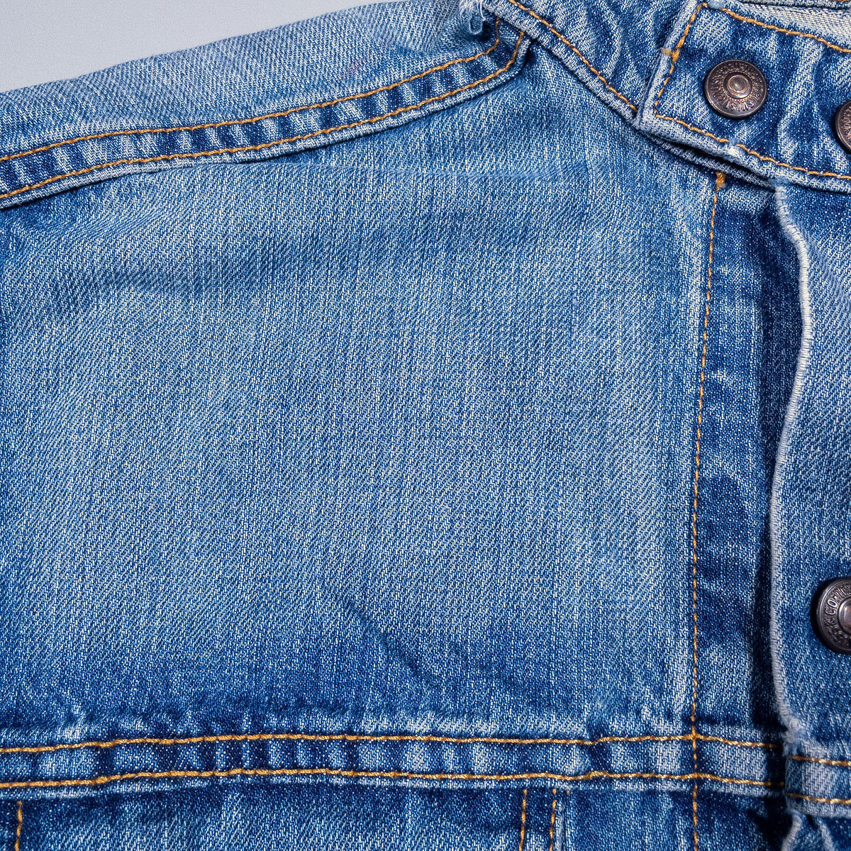 [メンズXS] 00年代 Levi's/リーバイス Gジャン デニムジャケット EASY RIDER Y2K スタンドカラー