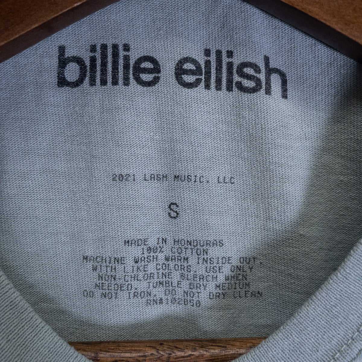 [メンズXS] 00〜10年代 Tシャツ billie eilish ビリー・アイリッシュ ミュージックT