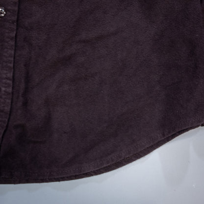 [メンズXXL] 90年代 DEERSKIN 長袖シャツ シャモアクロスシャツ USA製