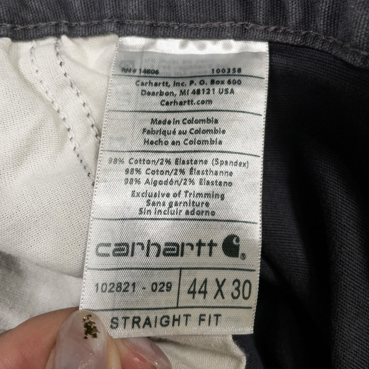[メンズW42] 00年代 Carhartt/カーハート ワークパンツ オーバーサイズ