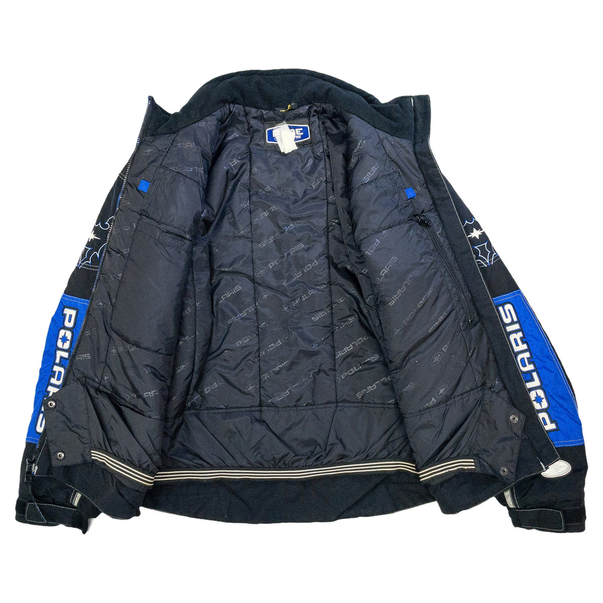 [メンズXXL] 90〜00年代 PURE POLARIS/ピュアポラリス ジャンパー・ブルゾン レーシングジャケット 中綿 スノーモービル