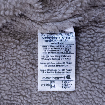 [メンズ3XL] 90〜00年代 Carhartt/カーハート ベスト ダックベスト 裏ボア