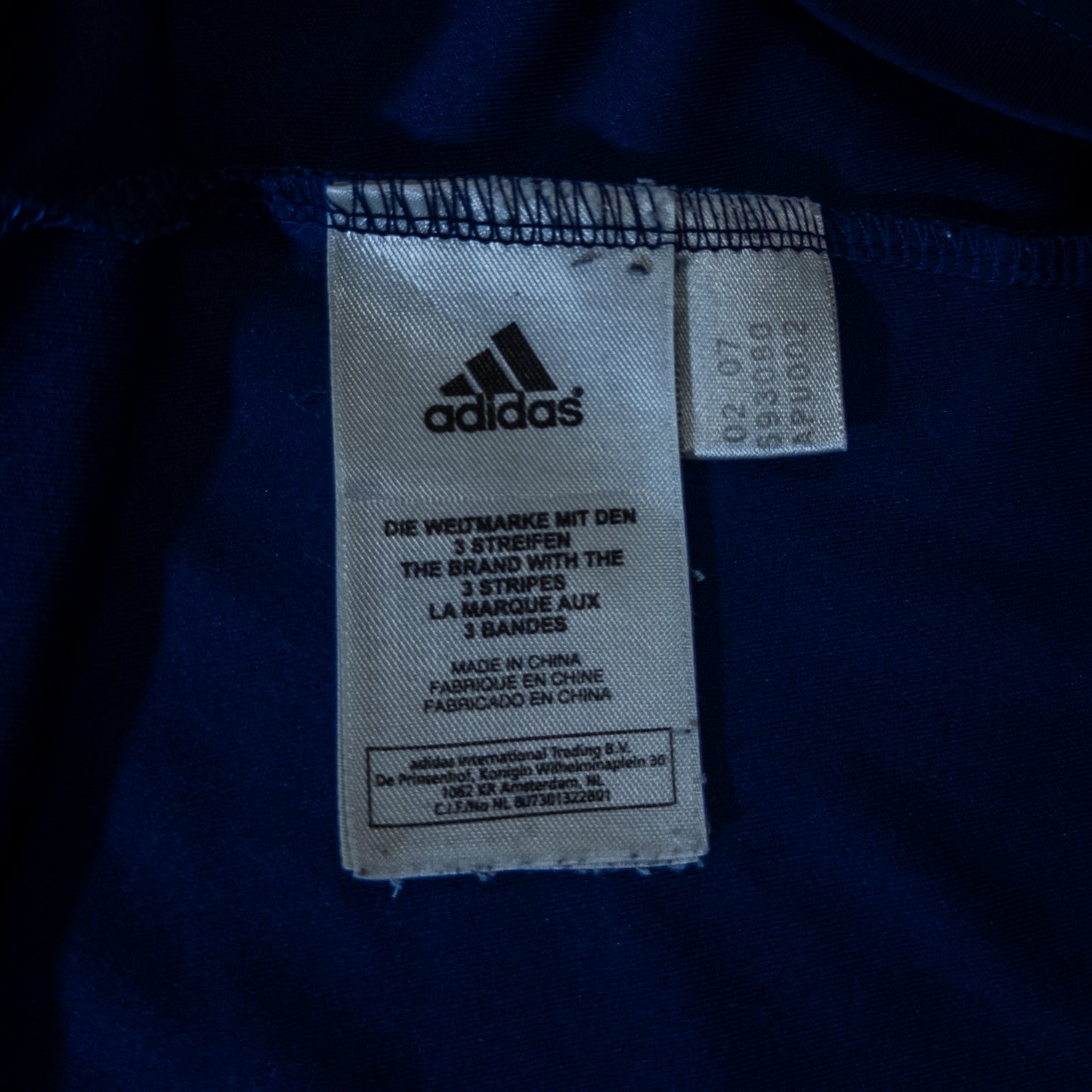 [メンズL] 00年代 adidas/アディダス ゲームシャツ サッカーユニフォーム ニューカッスル・ユナイテッド