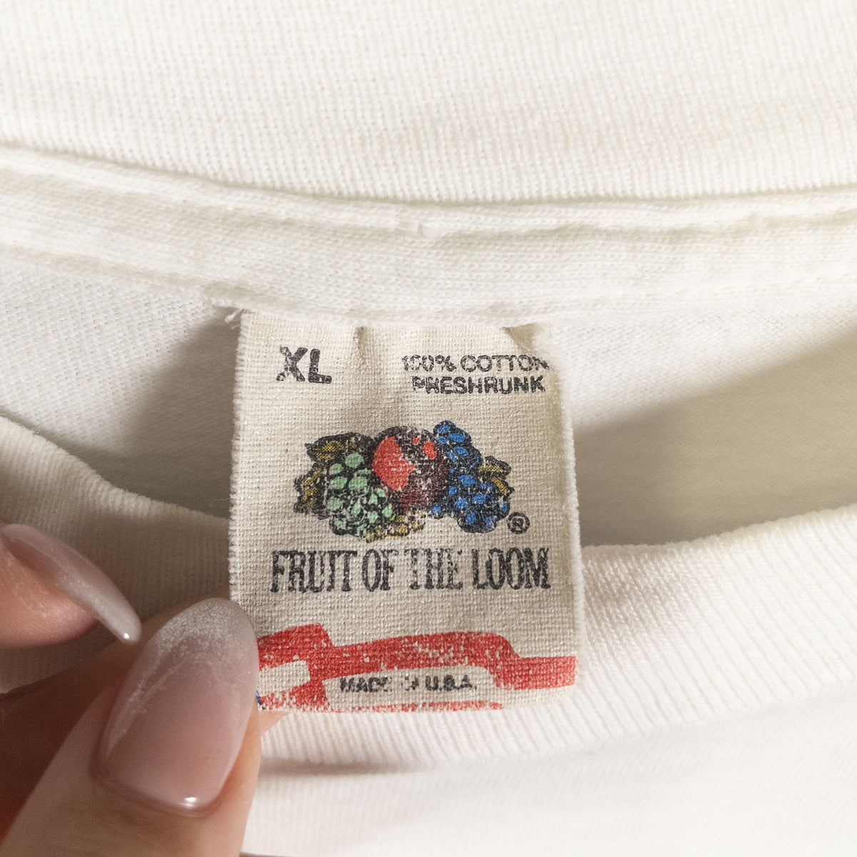 [メンズXL] 90年代 Fruit of the Loom/フルーツオブザルーム Tシャツ "You've Come a Long Way Baby" タバコT アドバタイジングT