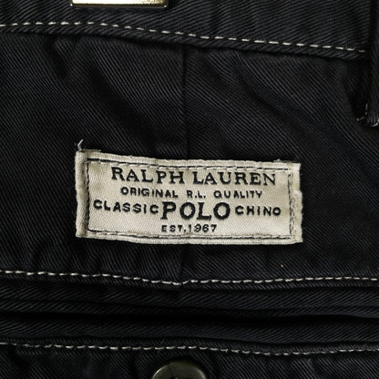 [メンズW30] 90〜00年代 Polo by Ralph Lauren/ポロバイラルフローレン チノパン HAMMOND PANT 黒染め