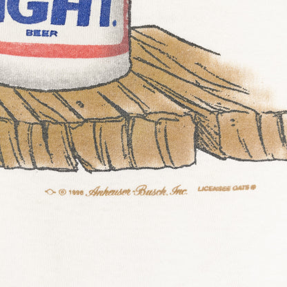 [メンズXL] 90年代 SOF Tee Tシャツ BUD LIGHT アドバタイジングT 企業T