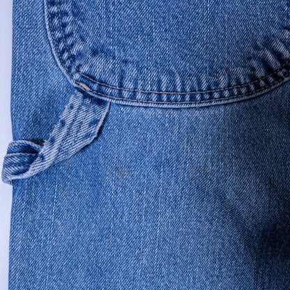 [メンズW38] 00年代 Dickies/ディッキーズ デニム ジーンズ ペインターパンツ オーバーサイズ