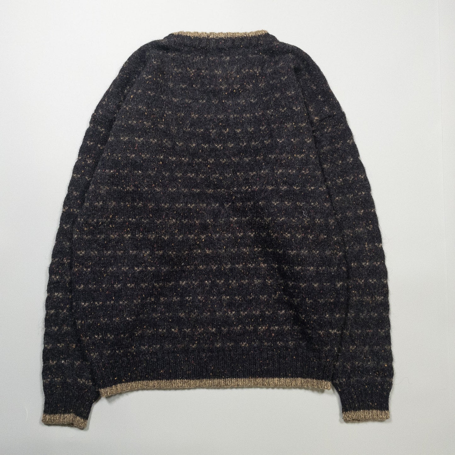 [メンズS] 90〜00年代 Woolrich/ウールリッチ ニット セーター バーズアイ