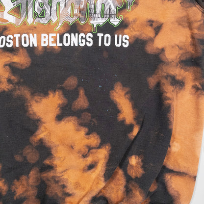 [メンズXL] 00年代 ALSTYLE APPAREL & ACTIVEWEAR/アルスタイルアパレル＆アクティブウェア スウェット トレーナー Death Before Dishonor BOSTON BELONGS TO US タイダイ染め