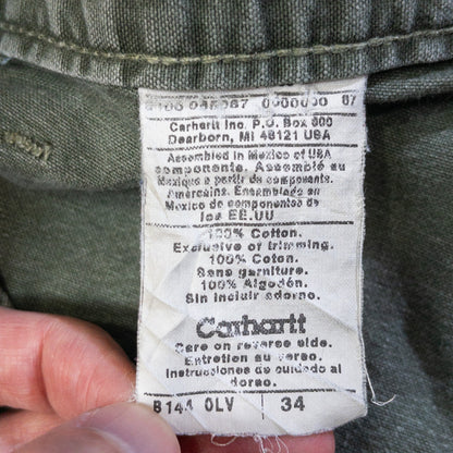 [メンズW33] 90〜00年代 Carhartt/カーハート ショートパンツ ワークショーツ ペインターショーツ