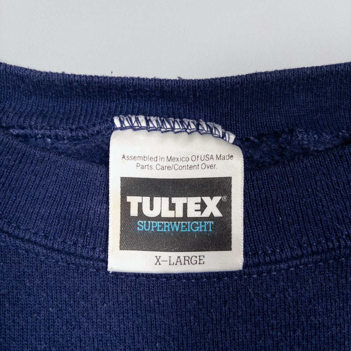 [メンズXXL] 90年代 TULTEX/タルテックス スウェット トレーナー 無地 ブランクスウェット