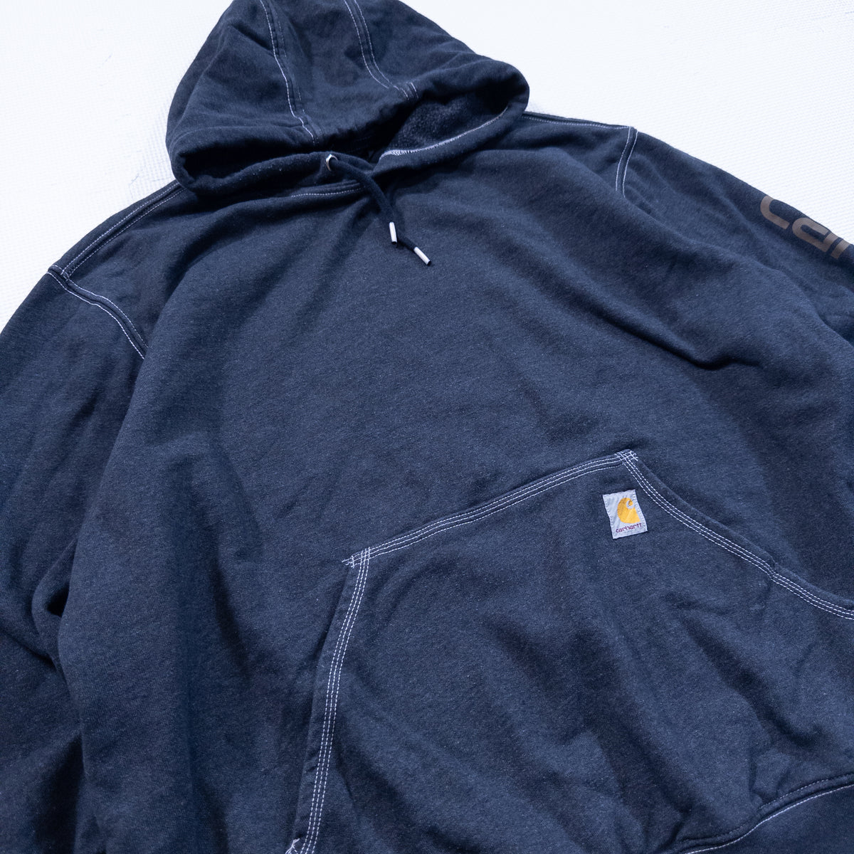 [メンズXXL] 00年代 Carhartt/カーハート パーカー 後染め