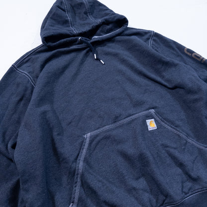 [メンズXXL] 00年代 Carhartt/カーハート パーカー 後染め