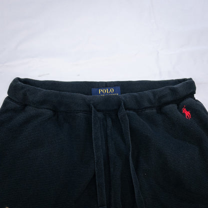[メンズS] 00年代 Polo Ralph Lauren/ポロラルフローレン イージーパンツ 無地 サーマル地