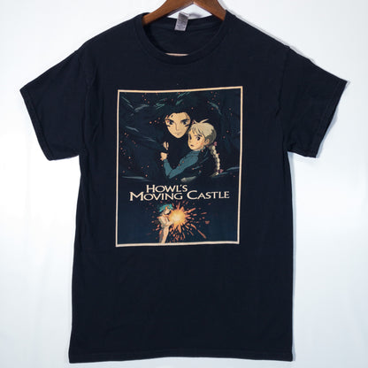 ハウルの動く城 Tシャツ S ブラック 映画 ジブリ GILDAN/ギルダン