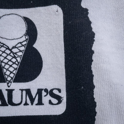 [メンズXL] 90年代 Tシャツ 企業T Braum's ブラムス 牛柄プリント