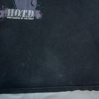 [メンズS] 00年代 H.O.T.D Tシャツ アニメT HIGH SCHOOL OF THE DEAD ハイスクールオブザ・デッド