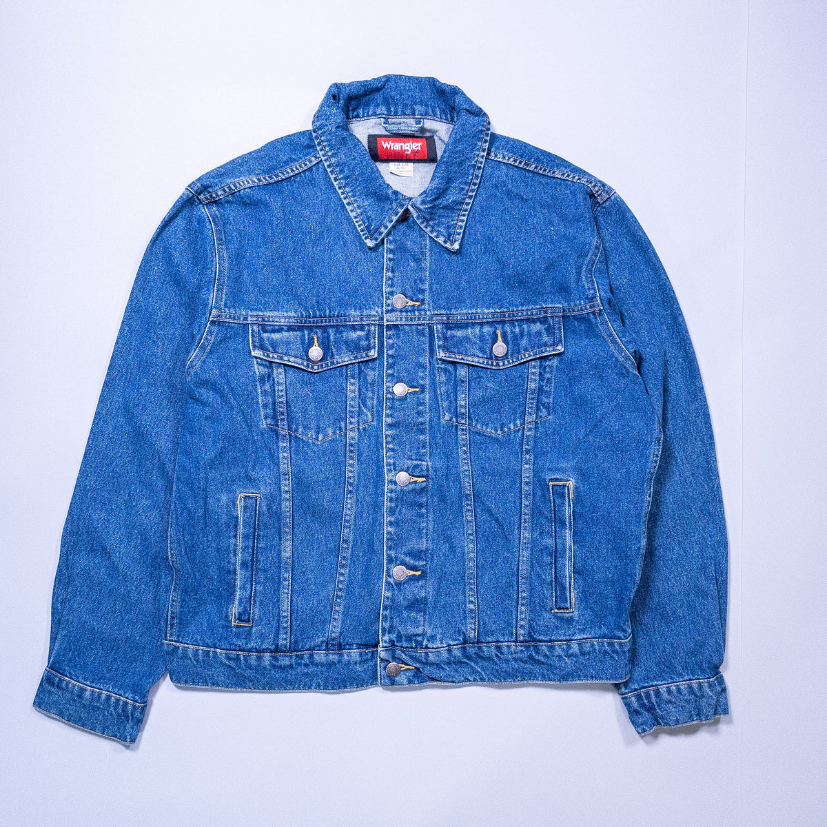 [メンズL] 00年代 Wrangler/ラングラー Gジャン・デニムジャケット HERO