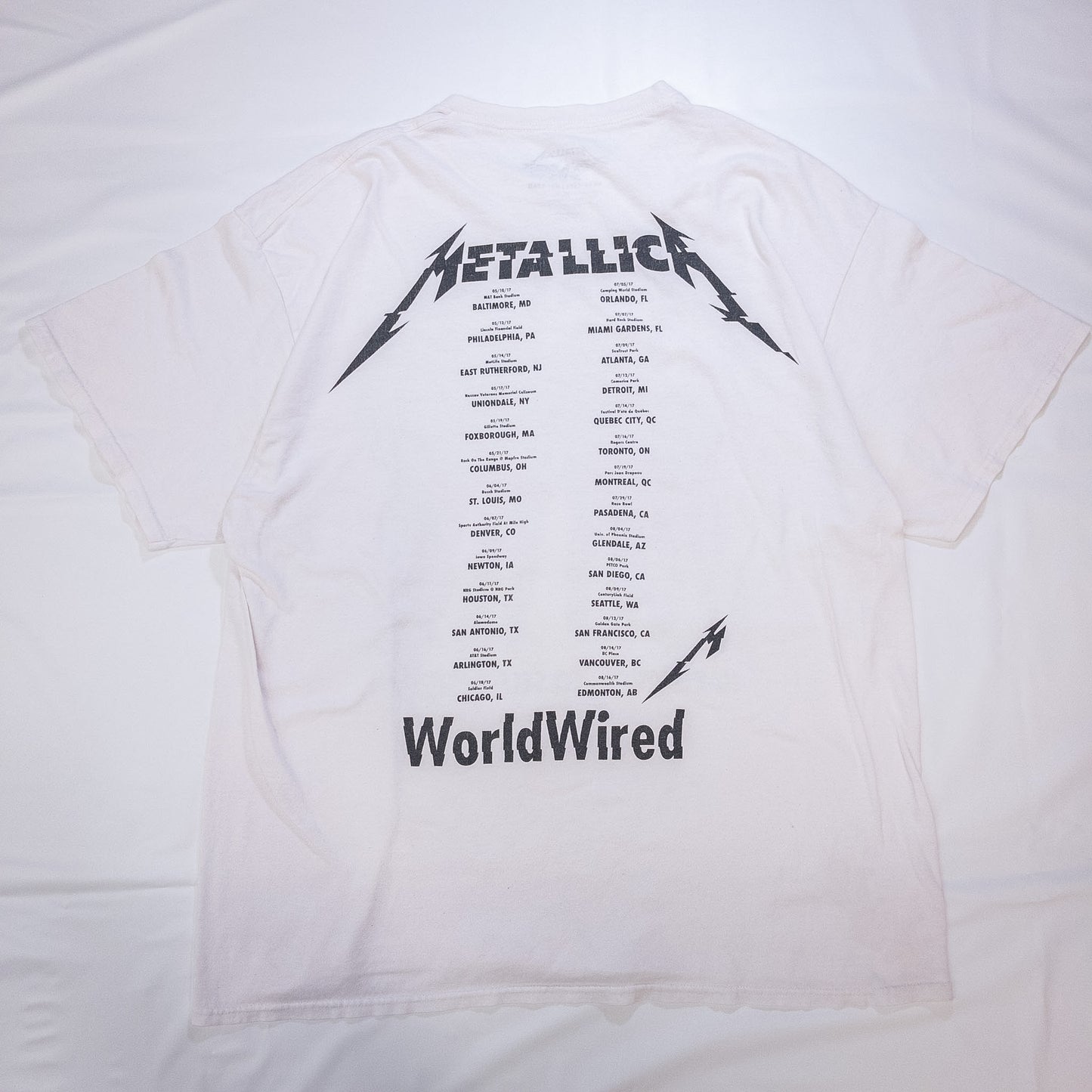 [メンズL] 00年代 METALLICA/メタリカ Tシャツ バンドT/バンT