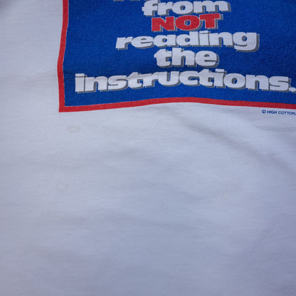 [メンズL] 90年代 Tシャツ メッセージT