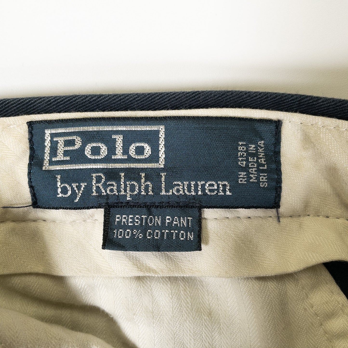 [メンズW32] 90〜00年代 Polo by Ralph Lauren/ポロバイラルフローレン チノパン PRESTON PANT