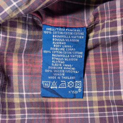 [メンズXXL] 90〜00年代 Polo by Ralph Lauren/ポロバイラルフローレン スイングトップ 裏地チェック スポーツジャケット