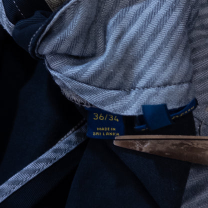 [メンズW35] 00年代 Polo Ralph Lauren/ポロラルフローレン チノパン 黒染め