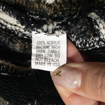 [メンズXL] 90年代 LAVANE NEW YORK ニット セーター USA製 3Dニット