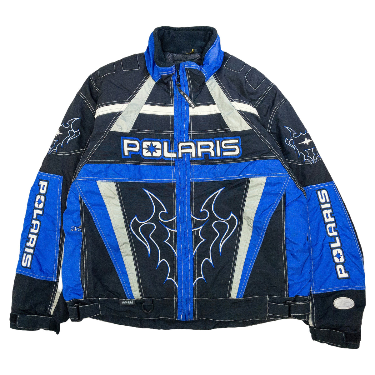 [メンズXXL] 90〜00年代 PURE POLARIS/ピュアポラリス ジャンパー・ブルゾン レーシングジャケット 中綿 スノーモービル