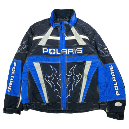 [メンズXXL] 90〜00年代 PURE POLARIS/ピュアポラリス ジャンパー・ブルゾン レーシングジャケット 中綿 スノーモービル