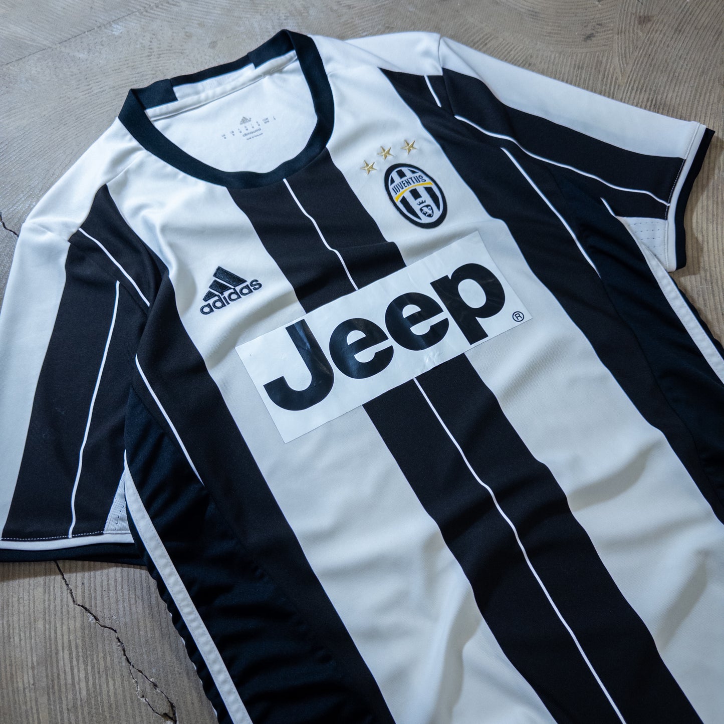 [メンズS] 00年代 adidas/アディダス ゲームシャツ サッカーユニフォーム Juventus ユベントス