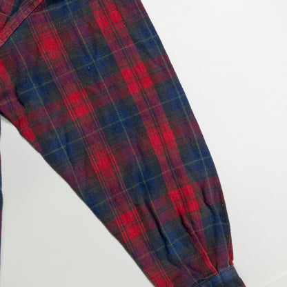 [メンズXXL] 90年代 Abercrombie & Fitch Co./アバクロ ネルシャツ The Big Shirt