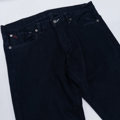 [メンズW35] 00年代 Ralph Lauren/ラルフローレン チノパン 黒染め