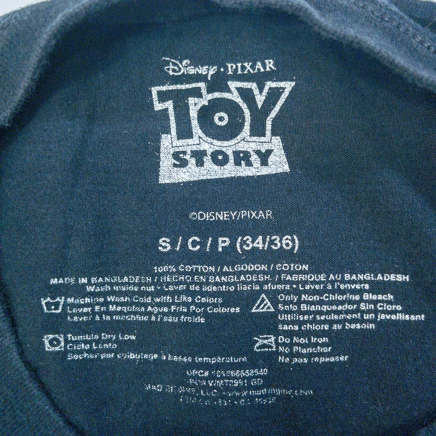 [メンズXS] 00年代 Disney/ディズニー Tシャツ TOY STORY トイ・ストーリー リトルグリーンメン