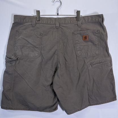 [メンズW42] 00〜10年代 Carhartt/カーハート ショートパンツ・ハーフパンツ ワークショーツ ロゴ