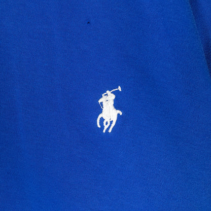 [メンズ3XL] 90〜00年代 Polo by Ralph Lauren/ポロバイラルフローレン スウェット トレーナー ハーフジップ 薄手
