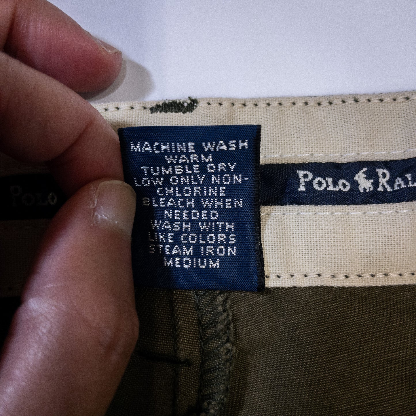 [メンズW33] 90〜00年代 Polo by Ralph Lauren/ポロバイラルフローレン チノパン ツータック