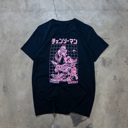 [メンズS] 00年代 Tシャツ アニメT チェンソーマン POWER パワー