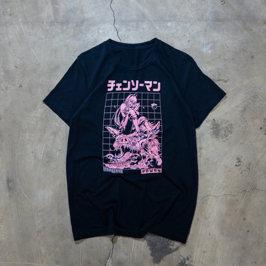 [メンズS] 00年代 Tシャツ アニメT チェンソーマン POWER パワー